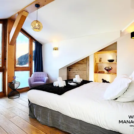 Appartement L'ourse Bleue - Superbe Penthouse Au Coeur De Moriond Mae-3824 *